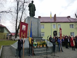  Тараса Шевченка вшанували у Старому Самборі.(ФОТО)